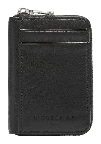 Liebeskind Eliza Geldbörse mit RFID Schutz - Elegante Leder-Geldbörse in Schwarz mit RFID-Schutz, ideal für sicheres Aufbewahren von Karten und Bargeld. Perfekt für stilbewusste Frauen!