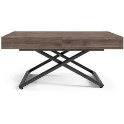 Feldmann-Wohnen Esstisch Anthrazit, U-Form, 120-200 cm - Moderner Esstisch mit elegantem Design, der sich durch seine Flexibilität ideal in jedes Esszimmer integriert. Ausziehbar bis 200 cm und mit stabiler U-Form für optimale Nutzung.