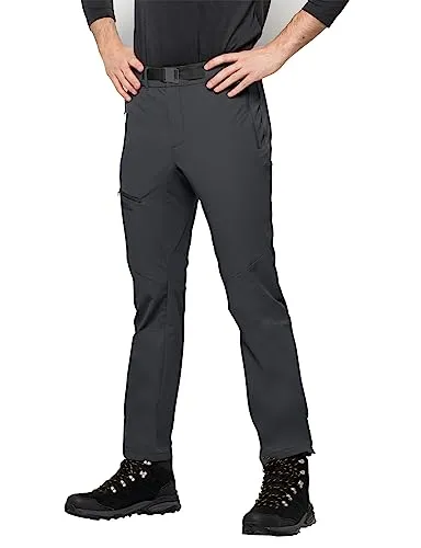 Jack Wolfskin Herren Holdsteig Wanderhose, Phantom, 48 EU - Wanderhose für Herren, wind- und wasserabweisend, sehr atmungsaktiv und mit vielen praktischen Taschen ausgestattet.