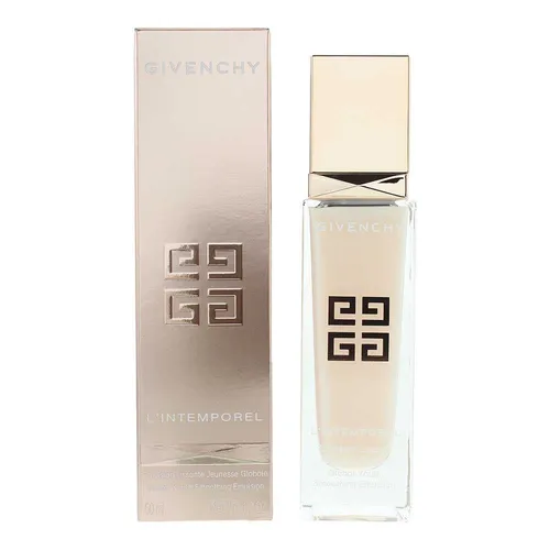 Givenchy L'Intemporel Global Youth Smoothing Emulsion - Tagespflege mit Anti-Aging-Effekt, kombiniert Hyaluronsäure und Polyphenole für jugendliche Haut und schützt vor lichtbedingter Alterung.