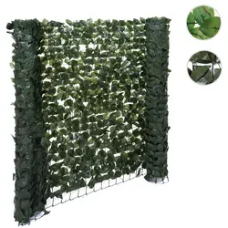 Balkonsichtschutz T811 - Buchenhecke Sichtschutz für Terrasse und Zaun - Gartensichtschutz für Privatsphäre und ein gemütliches Ambiente. Witterungsbeständig, individuell zuschneidbar und einfach zu befestigen mit Kabelbindern.