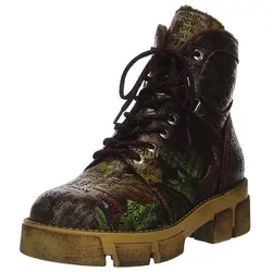 Simen Schnürstiefelette braun|bunt 41 EU – Stilvoller Komfort - Elegante Schnürstiefelette aus echtem Leder in Größe 41. Mit warmem Innenfutter und verstellbarem Schaft für optimalen Tragekomfort. Ideal für kühle Tage!
