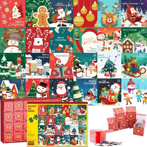 Adventskalender 2024 Puzzle 1008 Teile