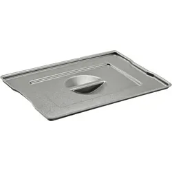 ELCO CASE SELECT - Deckel groß - in QUARZGRAU aus Polystyrol / Eimerverschluss / Behälterdeckel