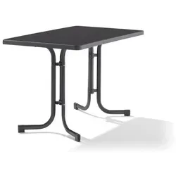 Sieger Klapptisch Rechteckig Eisengrau 70 cm x 115 cm
