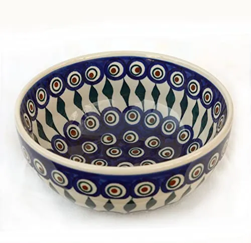 Bunzlauer Keramikschale 17 cm (Pfauenauge) von Bunzlauer Keramik