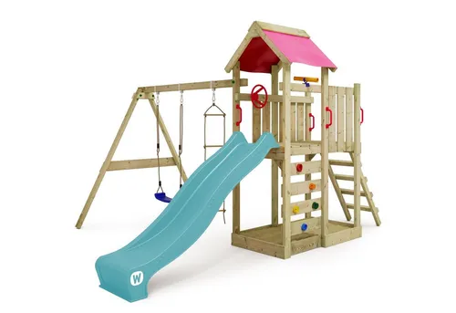 Wickey Spielturm MultiFlyer mit Schaukel & Rutsche von Wickey