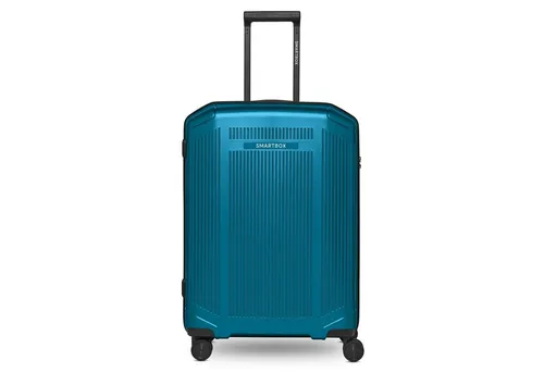 SMARTBOX Hartschalen Check-in Koffer | Mittelgroßer Trolley mit TSA-Schloss und 4-Doppelrollen - Koffer: Robuster Hartschalen-Trolley aus hochwertigem Polypropylen, ideal für Kurzreisen bis 10 Tage, mit 84 Litern Stauraum und optimaler Innenorganisation.