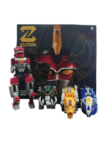 Power Rangers Lightning Collection Zord Ascension Project Mighty Morphin Dino Megazord, Figur zum Sammeln, 15 YEARS+, Maßstab 1:144