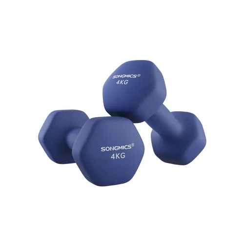SONGMICS Kurzhanteln 2er-Set blau SYL908Q01