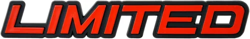 Auto 3D Relief Schild LIMITED Emblem 12 cm HR Art. 148053 selbstklebend