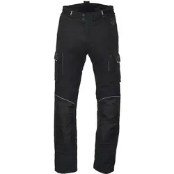 Büse Open Road III Textilhose Schwarz 102 Lang - Motorradhosen, wasserdicht und atmungsaktiv mit entnehmbarer Humax® Klimamembran für optimalen Tragekomfort und Sicherheit durch YF® Level-2 Protektoren.