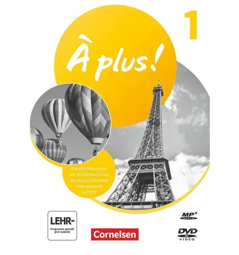À plus ! Neubearbeitung - Französisch als 1. und 2. Fremdsprache - Band 1 - Hörbücher mit Audio-CDs und Video-DVD für einen interaktiven Sprachunterricht und effektives Lernen.