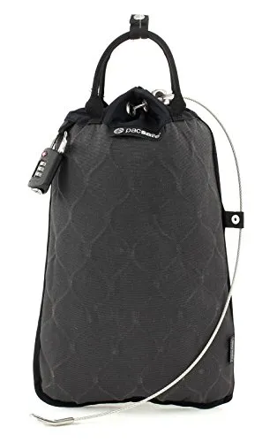 Pacsafe Travelsafe 5L - Mobiler Safe mit TSA-Zahlen Schloss - Gepäckschlösser, mobiler Safe mit 5L Volumen und patentierter Anti-Diebstahl Technologie für maximale Sicherheit Ihrer Wertsachen auf Reisen.