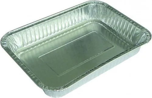 Aluschale / Abtropfschale Tepro klein 10 Stück 22x15cm