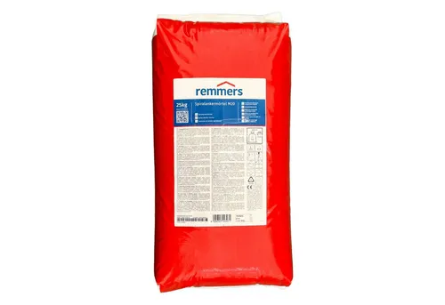 Remmers Spiralankermörtel 25 kg - Hochleistungsmörtel für sichere Verankerungen - Kleber & Mörtel für Fußböden, ideal für dauerhafte und tragfähige Verbindungen in verschiedenen Bauprojekten.