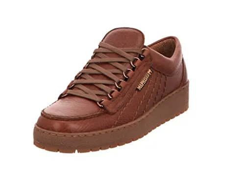 Mephisto Rainbow Braun - Komfortabler Herrenschuh Größe 45 - Herren-Halbschuhe mit super weichem Oberleder und einer stoßdämpfenden Soft-Air Laufsohle für maximalen Tragekomfort und Gelenkschonen.
