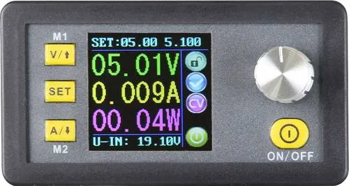 Joy-it JT-DPS5005 Labornetzgerät - Netzgeräte und Netzteile, programmierbar mit 0-50V und 0-5A, ideal für präzise Anwendungen dank OLED-Display und erweiterbaren Schnittstellen.