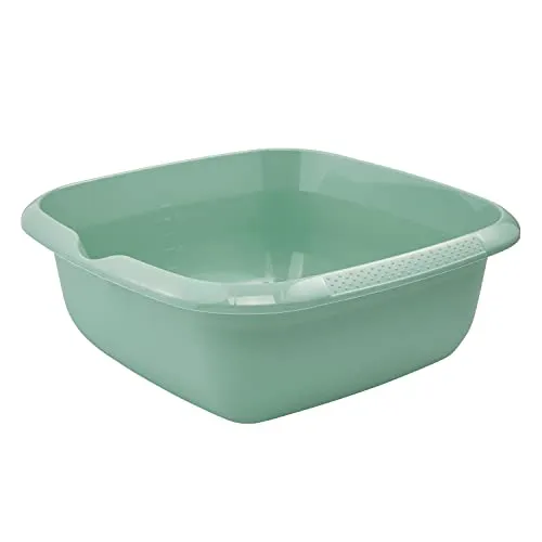 keeeper Universal-Schüssel mit Ausguss, Eckig, 8 l, 34 x 34 cm, Björk, Nordic Green