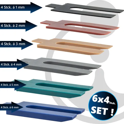 Unterlegkeile Ausgleichskeile Montagekeile 1