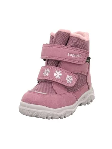 Superfit Baby Mädchen - Schuhe HUSKY1 Boot in Lila/Rosa - Wanderschuhe mit GORE-TEX Membrane: wasserdicht und atmungsaktiv. Ideal für kleine Entdeckerinnen mit kuscheligem Warmfutter und optimaler Passform durch 2 Klettverschlüsse.