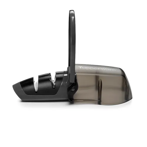 Tupperware Messermaus Messerschäfer für Wellenschliff - Effizienter Messerschärfer für alle Klingenarten, inklusive Wellenschliff. Ideal für präzise Ergebnisse in der Küche.