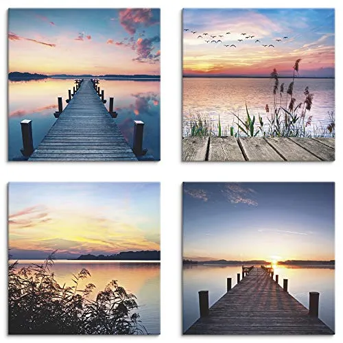 Poster & Bildende Kunst Blau von ARTland