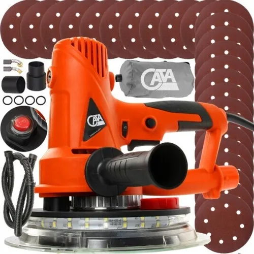Gipsschleifer 180mm 710W mit LED Hintergrundbeleuchtung