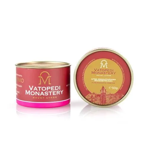 Reiner Kloster-Weihrauch vom Berg Athos nach authentischem Rezept, Wild Rose 50g