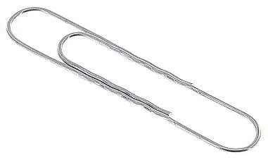 100er Pack Aktenklammern, verzinkt, gewellt, 77mm Ausführung:Aktenklammern, verzinkt, gewellt