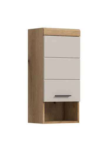 furnling Hängeschrank Scott – Moderner Badschrank in Kaschmir Matt
