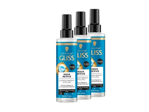 GLISS Express-Repair-Spülung Aqua Revive 200ml, 3x 200ml