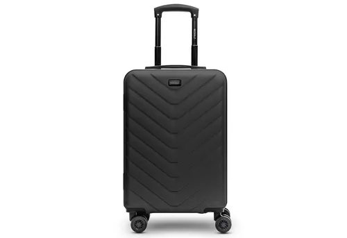 REDOLZ Hartschalen Kabinen-Koffer 37 x 22 x 55 cm - Leichter Trolley aus hochwertigem ABS mit TSA-Schloss, ideal für Kurztrips bis 3 Tage. Mit 4 Doppelrollen für hohen Komfort und 40 Liter Volumen.