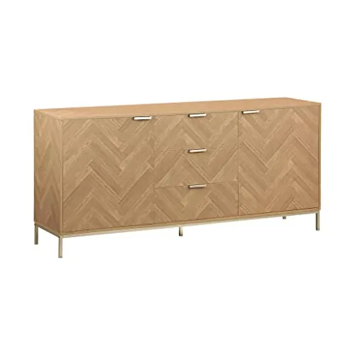 Alice's Home Sideboard - Budapest - Elegantes Design mit 2 Türen und 3 Schubladen - Buffets mit 2 Türen, 3 Schubladen und 2 Regalböden - perfekt für zusätzlichen Stauraum und stilvolle Akzente in Ihrem Zuhause.