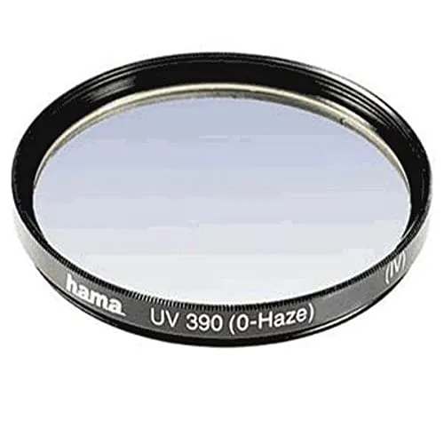 HAMA UV-390-Sperrfilter 67mm - O-Haze-Filter für klare Bilder, ideal für Fotografie und Videografie