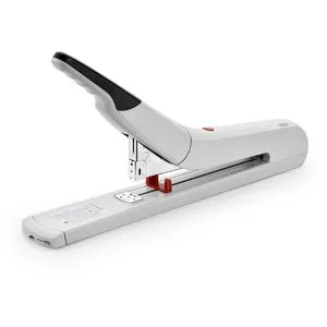 Novus Langarmhefter B 56XL, grau - 170 Blatt Heftleistung - Werkstatt und Zubehör, robustes Vollmetallgerät mit 25 Jahren Herstellergarantie und einstellbarem Papieranschlag für präzises Heften in verschiedenen Formaten.