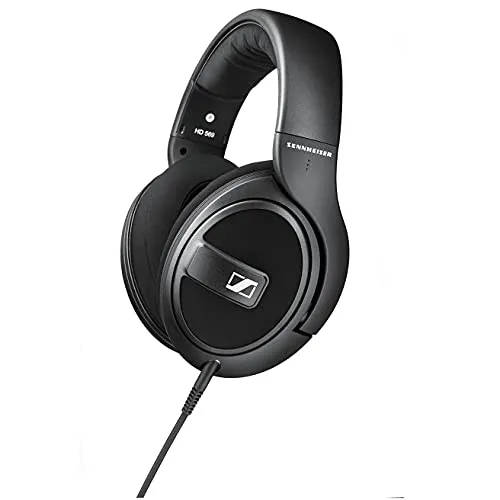 SENNHEISER HD 569 - On-ear Kopfhörer Schwarz, erstklassiger Klanggenuss und praktische Headsetfunktion für unterwegs