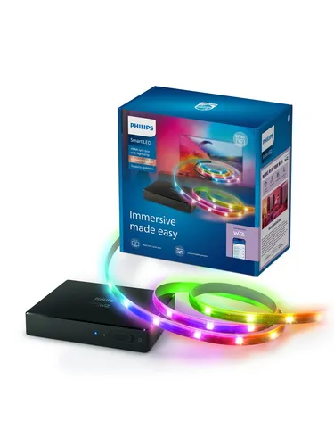Philips Smart Lighting Sync Box 2.0 mit TV Lightstrip 55