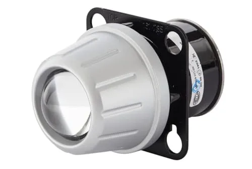 HELLA Halogen Scheinwerfer mit Abblendlicht für KUBOTA - Frontscheinwerfer mit Aluminiumgehäuse, ideal für zuverlässige Beleuchtung im Rechtsverkehr und inklusive Glühlampe für einfache Montage.