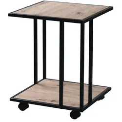 Xxxl Beistelltisch in Schwarz und Eiche