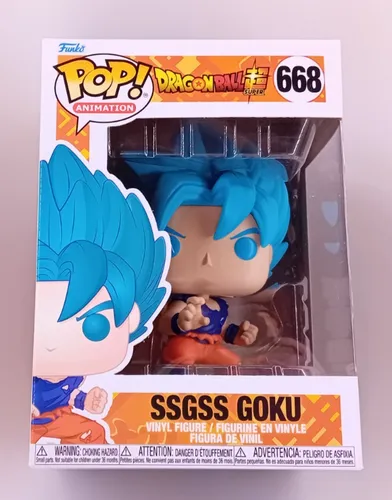 Funko Sammelfigur SSGSS Goku 668 - Sammelfigur aus der beliebten Dragon Ball Reihe, ideal für Sammler und Fans – nicht für Kinder unter 36 Monaten geeignet.