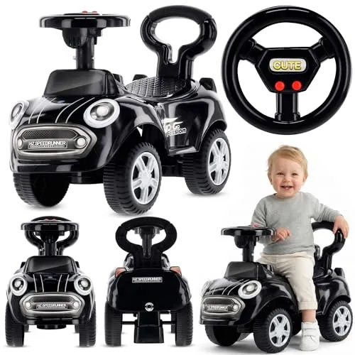 Sun Baby GO GO Fashion Rutschauto Schwarz