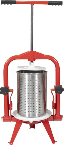 Güde Obstpresse OP 9 - Saftpresse mit 9L Presskorb - Entsafter für frischen Saft, mechanisch betrieben, ideal für Obstliebhaber und Selbstversorger.