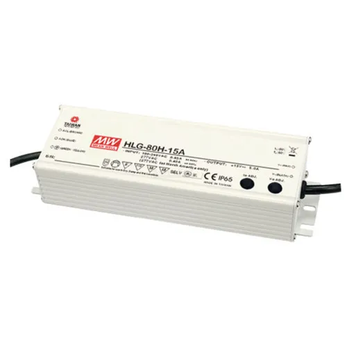 MEANWELL HLG-80H-20B, AC-DC LED-Installationsnetzteil, Metallgehäuse, IP67 80W 2