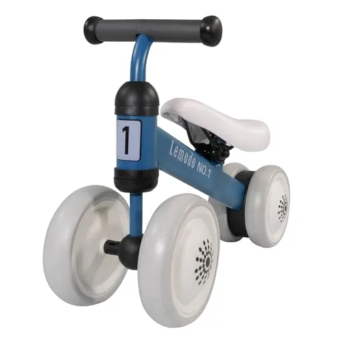 Lauflernrad blau - Kinderlaufrad mit Umkippschutz - Kinderfahrzeuge: Stabiles Lauflernrad mit Umkippschutz und gepolstertem Lenker, ideal für kleine Abenteurer ab dem 1. Lebensjahr.