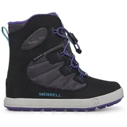 Merrell Winterstiefel Snow Bank 4.0 WTRPF - Wasserdichte und warme Stiefel für Mädchen - Laufschuhe, ideal für kalte Tage bis -25 °F, mit innovativem ZipTrek-Verschluss für schnelles An- und Ausziehen.