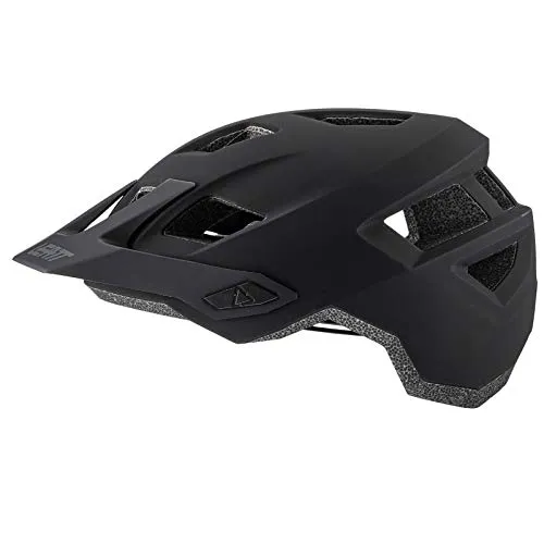 Leatt DBX 1.0 Mtn MTB Helm - Schwarz - L - Fahrradhelme mit innovativer Sicherheits-Technologie für optimalen Schutz und Komfort beim Mountainbiken.