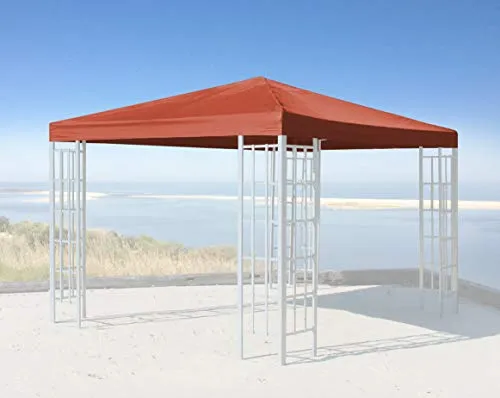 Quick Star Pavillon-Ersatzdach 3x3m Terra - Pavillon-Dächer, hochwertiges 260 g/m² Polyester mit PVC-Beschichtung, ideal für wetterfesten Schutz und optimale Belüftung.