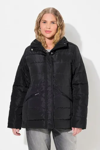 Produktbild Ulla Popken Damen Steppjacke, Schwarz