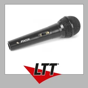 Fenton DM100 Dynamisches Mikrofon Schwarz
